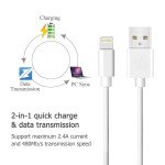 Wholesale IP Lighting to USB Strong and Durable Cable 3FT for iPhone, iDevice 3FT (White)